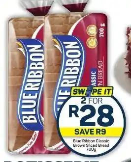 Pick n Pay Hypermarket Blue Ribbon Classic Brown Sliced Bread 700g offer