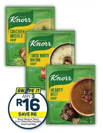 KNORR SOUP PACKETS offer at Giant Hyper