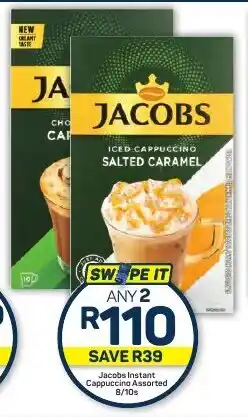 Pick n Pay Hypermarket Jacobs Instant Cappuccino Assorted 8/10s offer