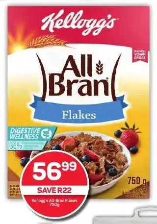 Pick n Pay Hypermarket Kellogg's All-Bran Flakes 750g offer