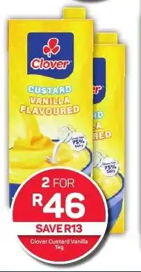 Pick n Pay Hypermarket Clover Custard Vanilla 1kg offer