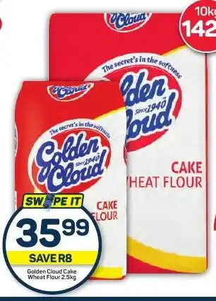 Pick n Pay Hypermarket Golden Cloud Cake Wheat Flour 2.5kg offer
