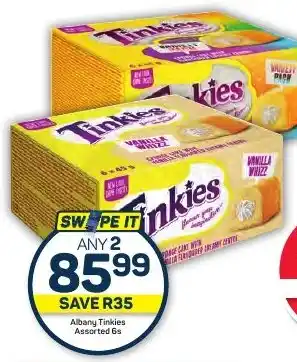Pick n Pay Hypermarket Albany Tinkies Assorted 6s offer