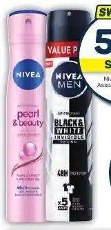 Pick n Pay Hypermarket Nivea Deodorant Assorted 200ml Each offer