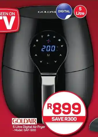 Pick n Pay Hypermarket GOLDAIR 5 Litre Digital Air Fryer offer
