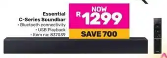 Game Essential C-Series Soundbar offer