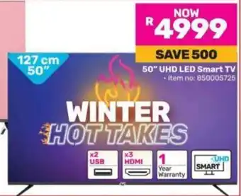 Game JVC 50" UHD LED Smart TV offer