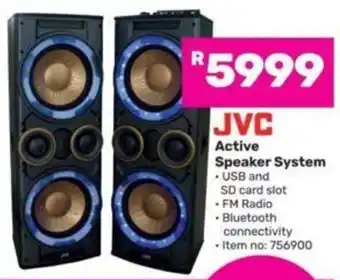 Game JVC Active Speaker System offer