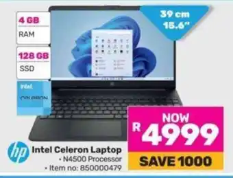 Game HP Intel Celeron Laptop offer