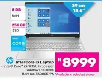 Game HP Intel Core i3 Laptop offer