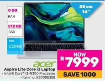 Game Acer Aspire Lite Core i3 Laptop offer