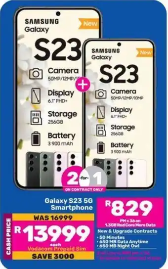 Game SAMSUNG Galaxy S23 5G Smartphone offer