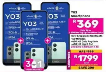 Game Vivo YO3 Smartphone offer