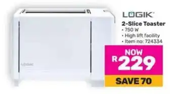 Game LOGIK 2-Slice Toaster offer