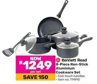 Game Bennett Read 8-Piece Non-Stick Aluminium Cookware Set offer