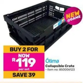 Game Otima Collapsible Crate offer