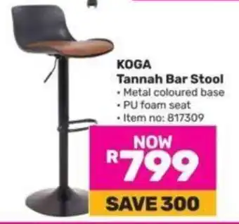 Game KOGA Tannah Bar Stool offer