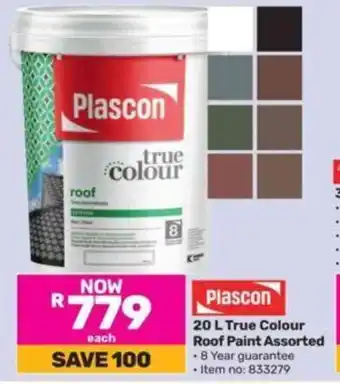 Game 20 L True Colour Roof Paint Assorted offer