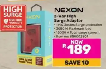 2-Way High Surge Adaptor