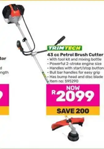 Game 43 cc Petrol Brush Cutter offer