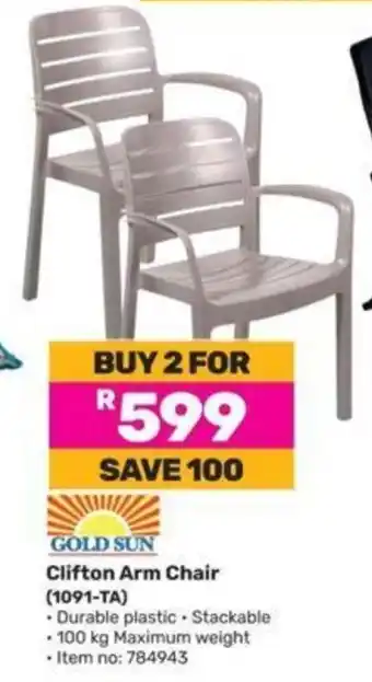 Game Clifton Arm Chair offer