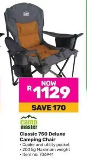 Game Classic 750 Deluxe Camping Chair offer