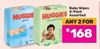 Game Baby Wipes 4-Pack Assorted offer