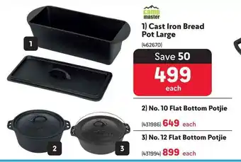 Makro Cast Iron Bread Pot Large offer