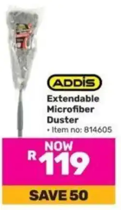 Game ADDIS Extendable Microfiber Duster offer