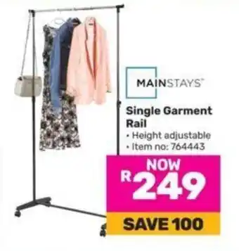 Game Single Garment Rail offer