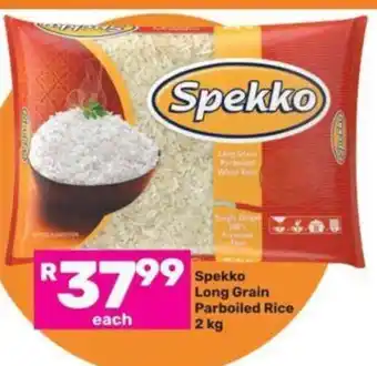 Game Spekko Long Grain Parboiled Rice 2 kg offer