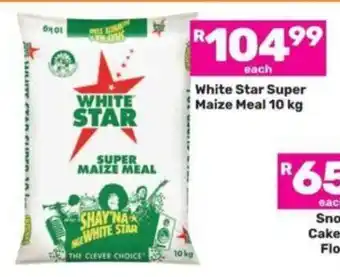 Game White Star Super Maize Meal 10 kg offer