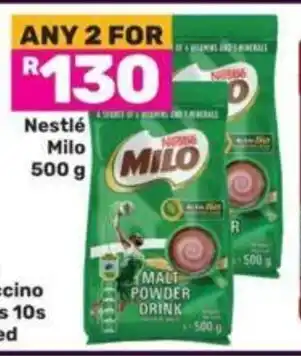 Game Nestlé Milo 500g offer