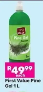 Game First Value Pine Gel 1 L offer