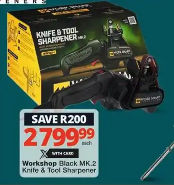 Workshop Black MK.2 Knife & Tool Sharpener