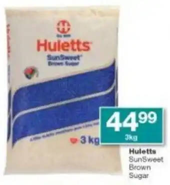 Checkers Huletts Sun Sweet Brown Sugar 3kg offer