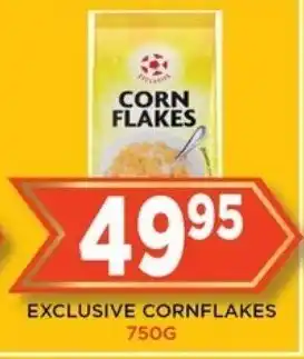 Goal Supermarket EXCLUSIVE CORNFLAKES 750g offer