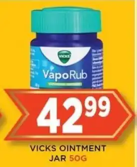Goal Supermarket VICKS OINTMENT JAR 50G offer