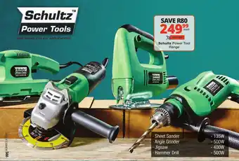 Schultz Power Tool Range