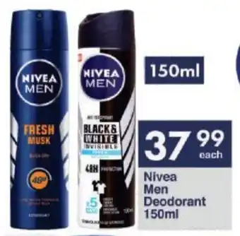 President Hyper Nivea Men Deodorant 150ml offer