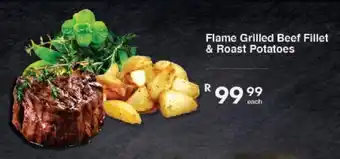 President Hyper Flame Grilled Beef Fillet & Roast Potatoes offer