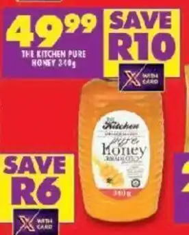Shoprite THE KITCHEN PURE HONEY 340g offer