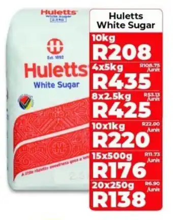 1UP Huletts White Sugar 10kg offer