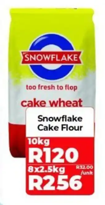 1UP Snowflake Cake Flour 10kg offer