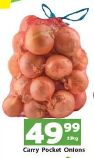 Check Save Carry Pocket Onions offer