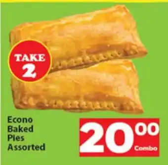 Check Save Econo Baked Pies Assorted offer