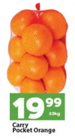 Check Save Carry Pocket Orange offer