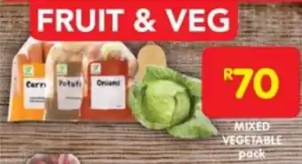 Shoprite MIXED VEGETABLE pack offer