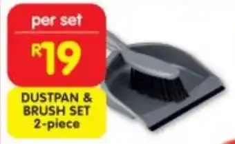 DUSTPAN & BRUSH SET 2-piece
