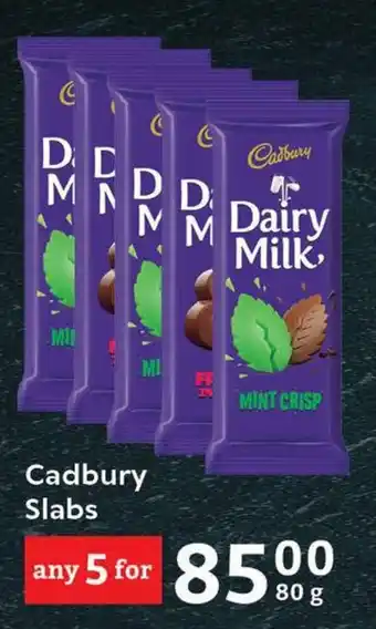 Oxford Freshmarket Cadbury Slabs offer